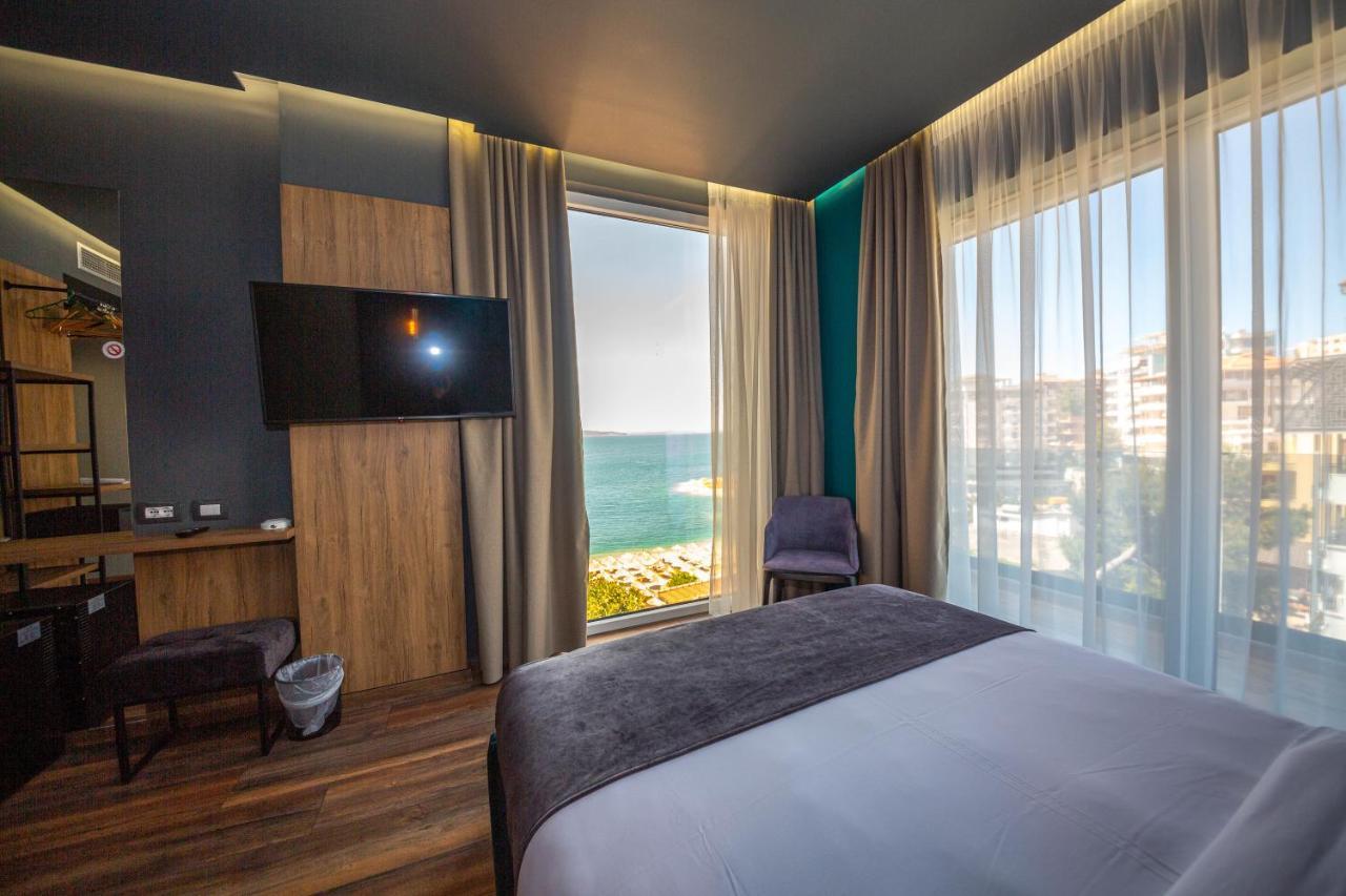 Superior Deluxe Double Room with Side Sea View