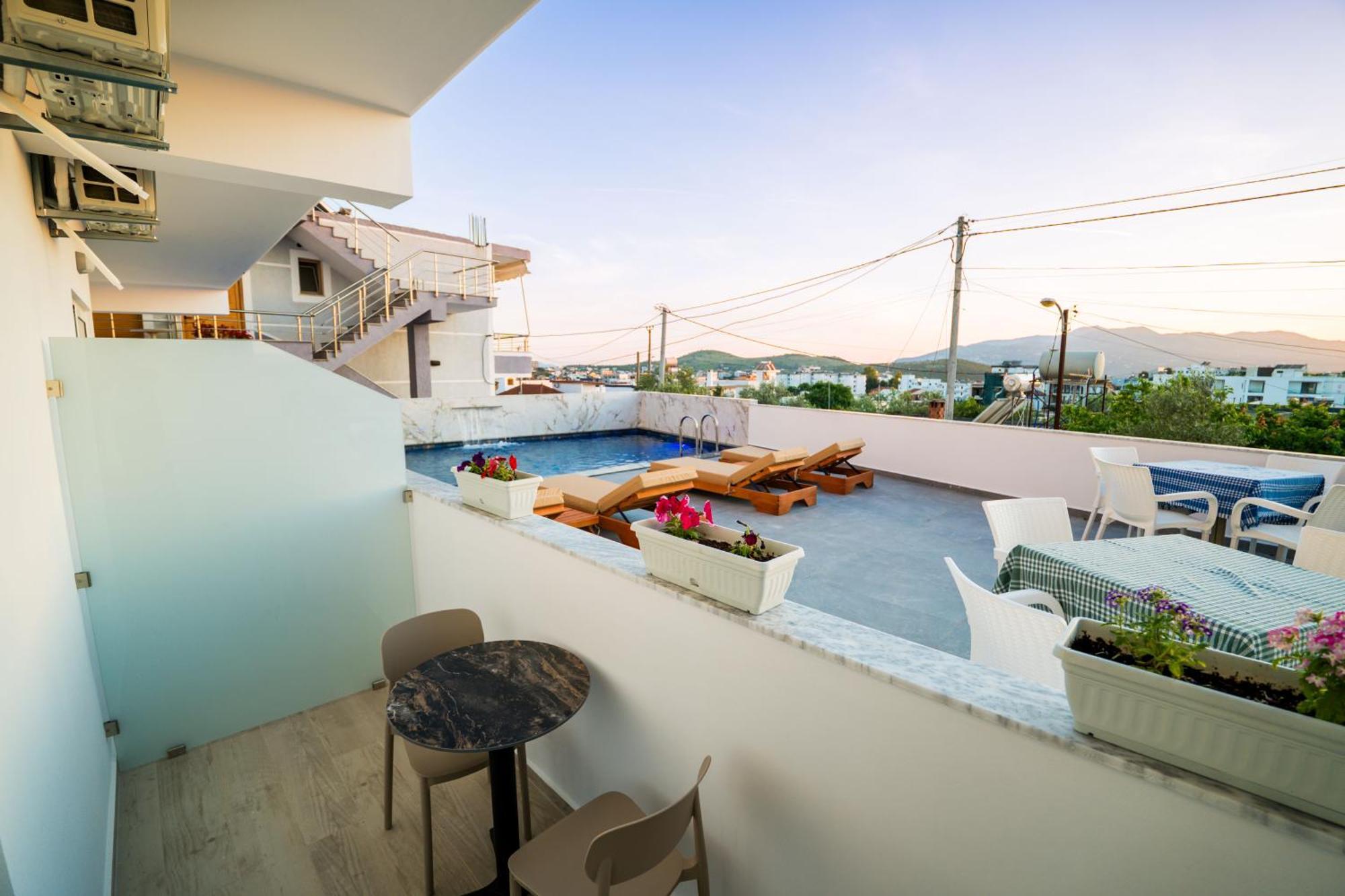 Doppelzimmer mit Balkon
