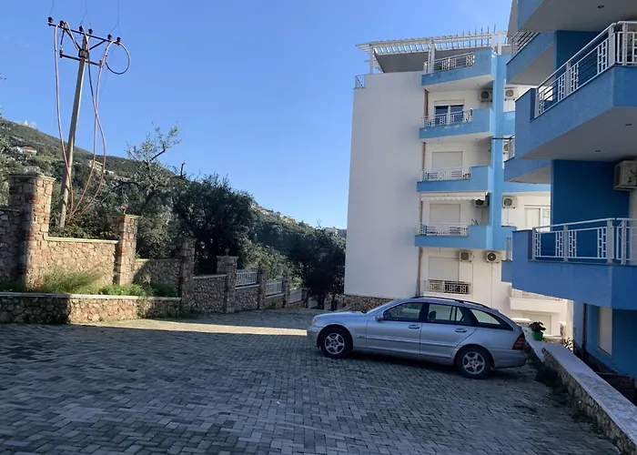 Haustierfreundliches Turquoise Sea View Apartment Dhërmi
