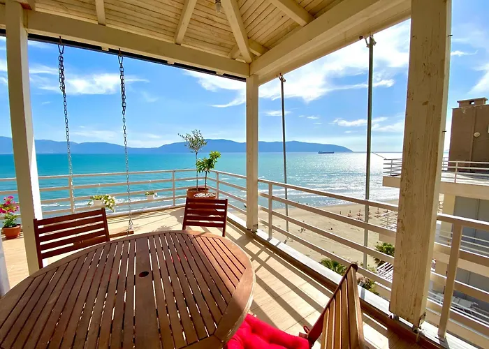 Pet friendly Eka Luxury Two-Bedroom Seaview Apartment Vlore